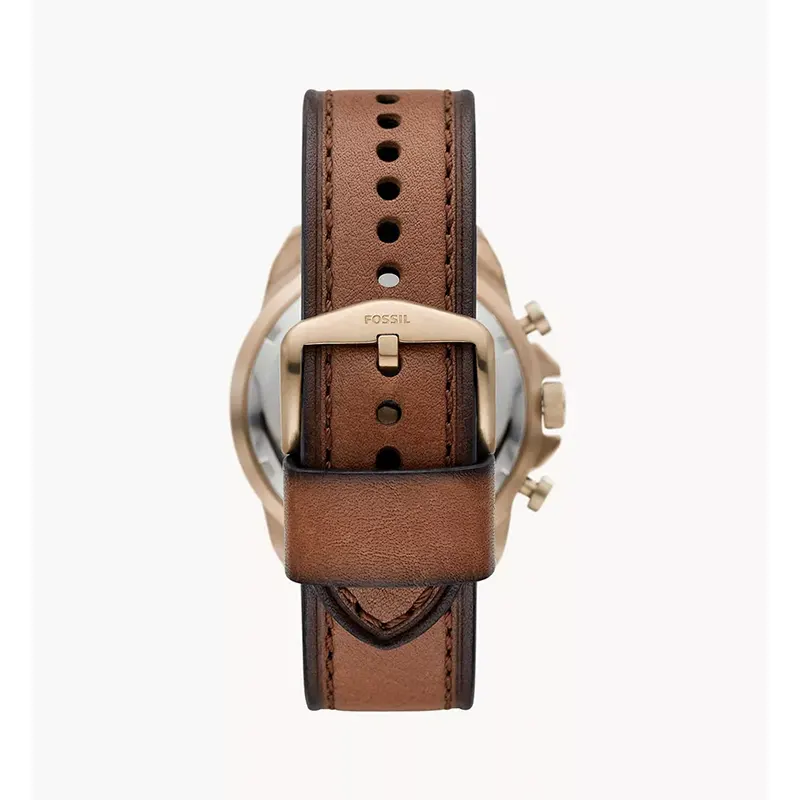Fossil Bronson Chronograph Brown Dial Men’s Watch- FS5857